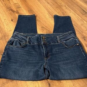 d. jeans High Rise Women's Jeans in Deep Blue